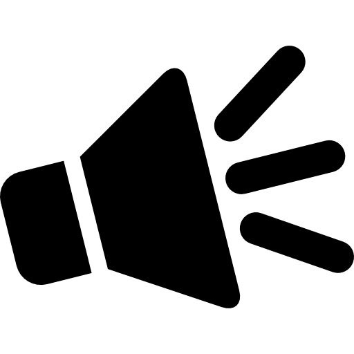 Music speaker with sound tool shape musical icon