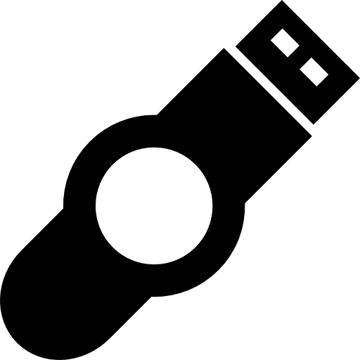 Music storage music pendrives tool icon