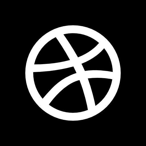 Dribbble logo dribbble social network icon Dribbble logo dribbble social network icon