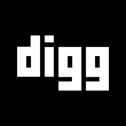 Digg logotype social media logo icon Digg logotype social media logo icon