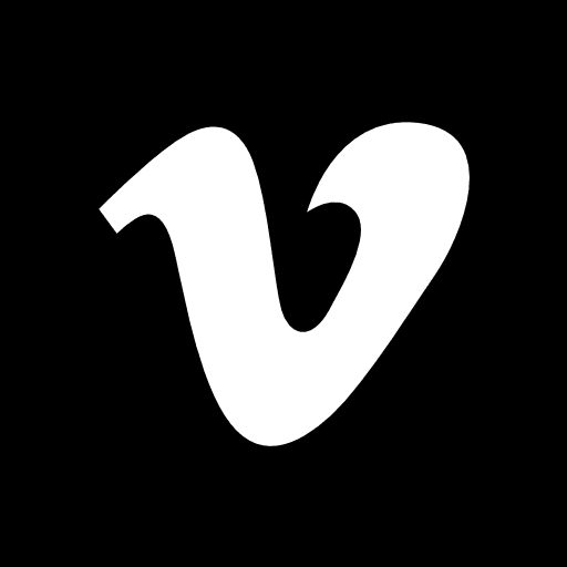 Vimeo networking social media logo icon Vimeo networking social media logo icon