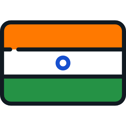 India nation flag world icon