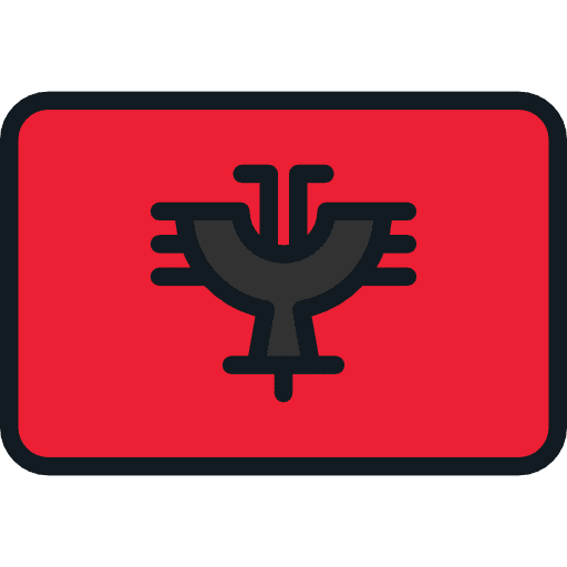 Albania flags nation flag icon