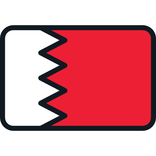 Bahrain nation flags bahrain icon