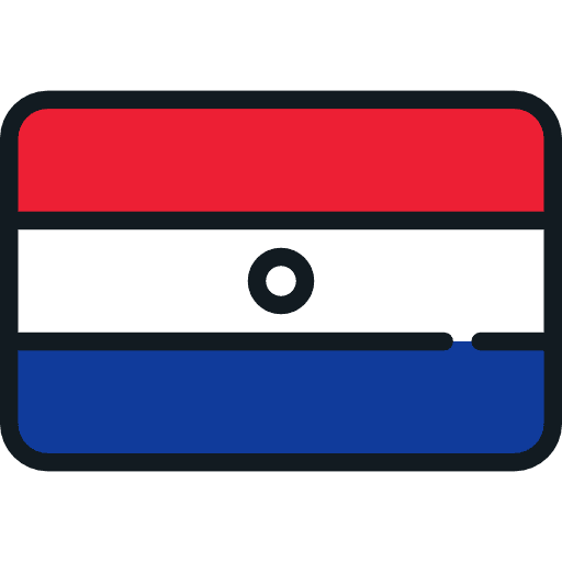 Paraguay flag country nation icon