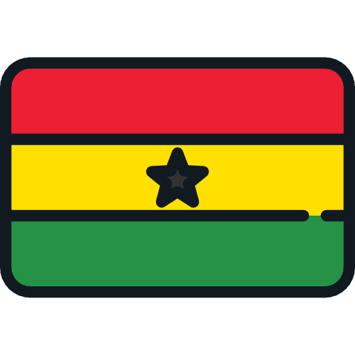 Ghana nation country flags icon