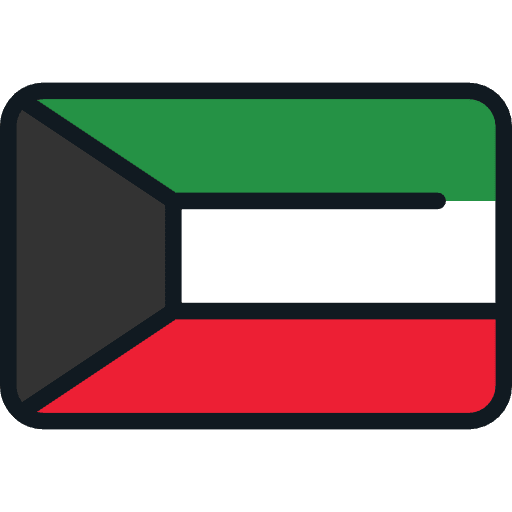 Kuwait flags kwait world icon