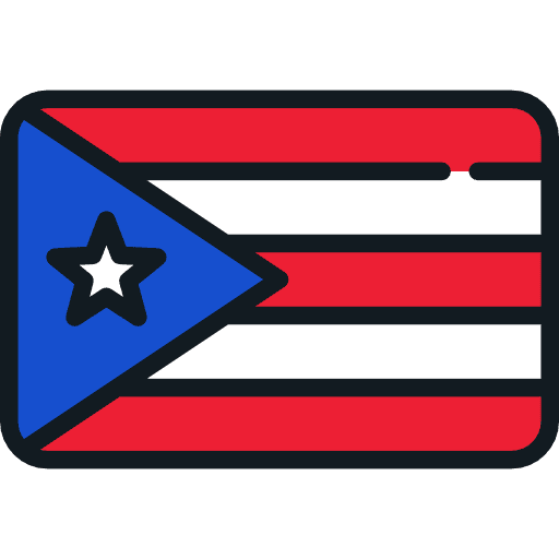 Puerto rico flag flags nation icon