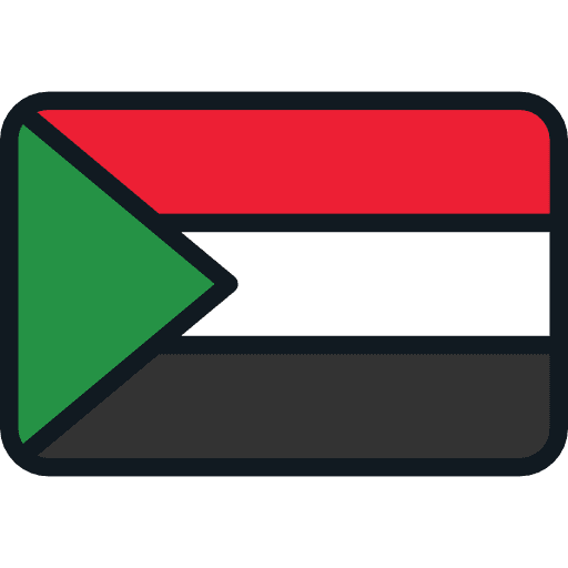 Sudan flags sudan nation icon