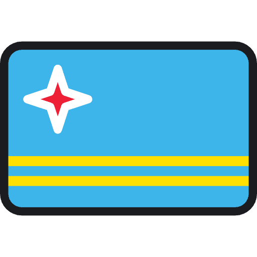 Aruba nation aruba flags icon