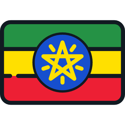 Ethiopia world flags flag icon