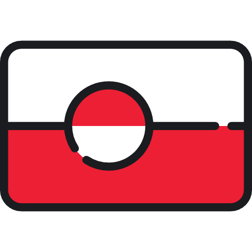 Greenland world country flag icon