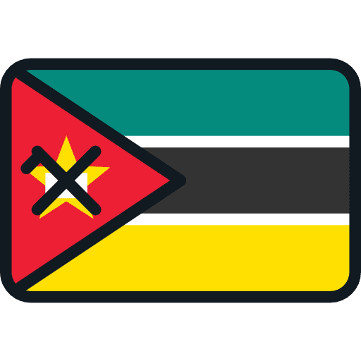 Mozambique flag flags nation icon