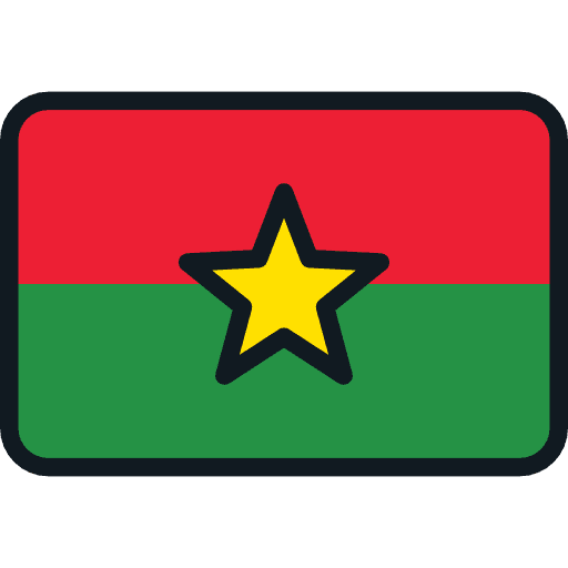 Burkina faso flag flags nation icon
