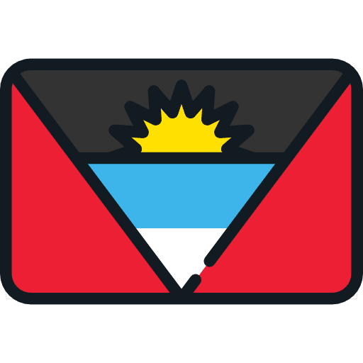 Antigua and barbuda flag nation antigua and barbuda icon