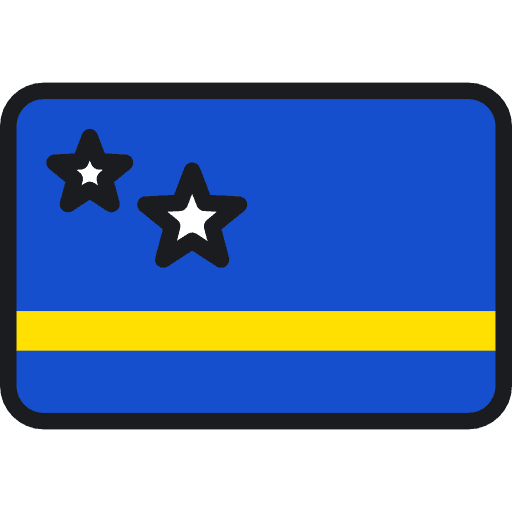 Curacao world flag curacao icon