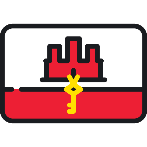 Gibraltar country flags gibraltar icon