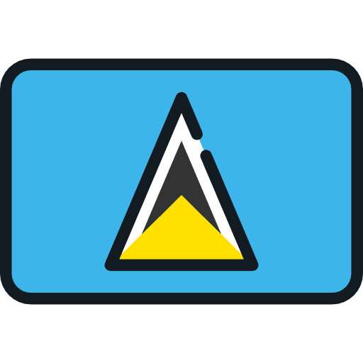 St lucia st lucia flags world icon