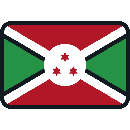 Burundi flags flag nation icon