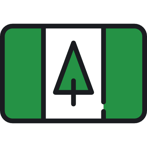 Norfolk island country flag flags icon