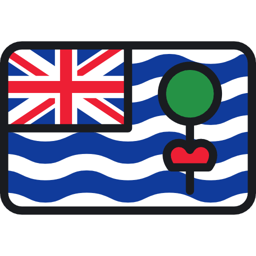 British indian ocean territory flag flags british indian ocean territory icon