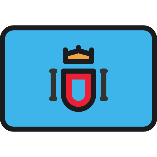 Melilla country nation flags icon