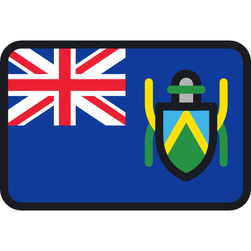 Pitcairn islands flag country world icon