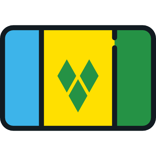 St vincent and the grenadines flags country world icon
