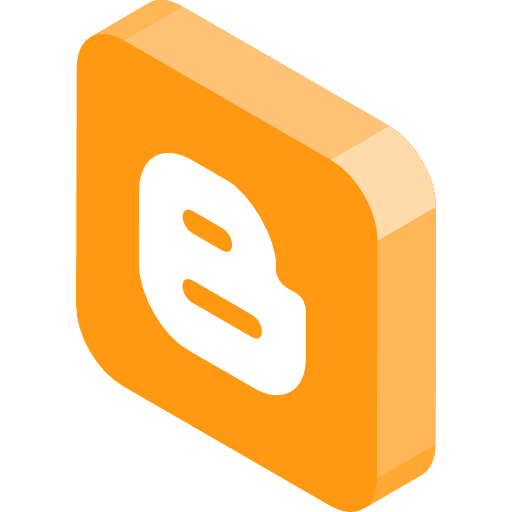 Blogger logo social network brand icon Blogger logo social network brand icon