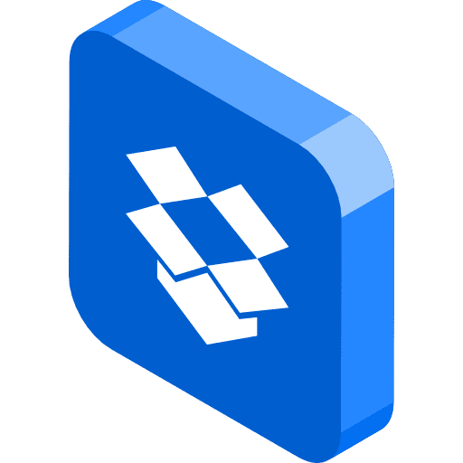 Dropbox brand dropbox logotype icon Dropbox brand dropbox logotype icon