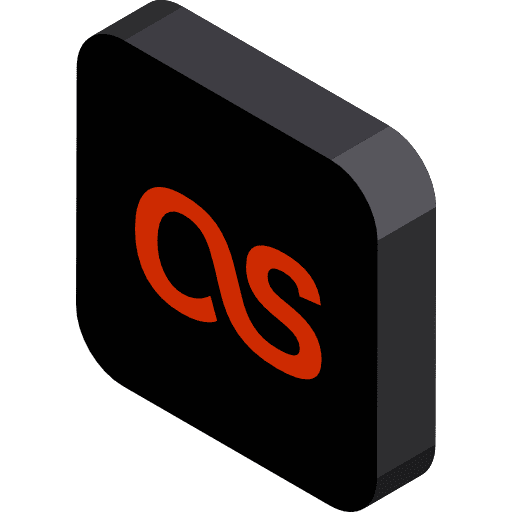 Lastfm logo social media social network icon Lastfm logo social media social network icon