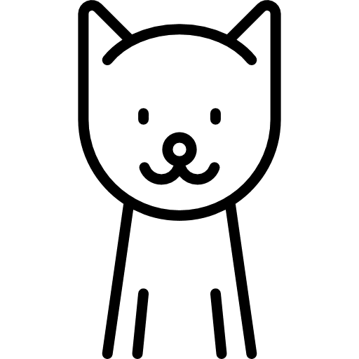 Cat breed pet animals icon Cat breed pet animals icon