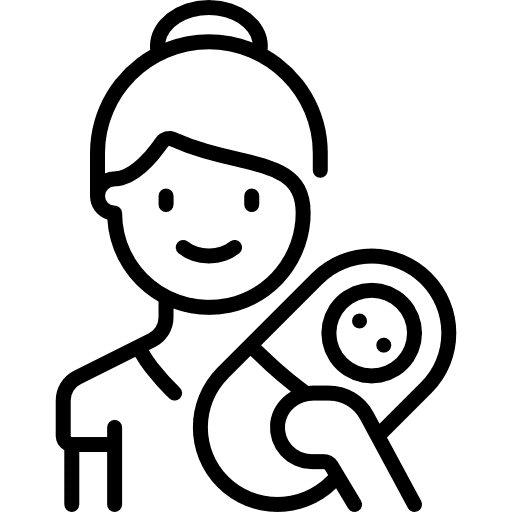 Mother mother woman family icon Mother mother woman family icon