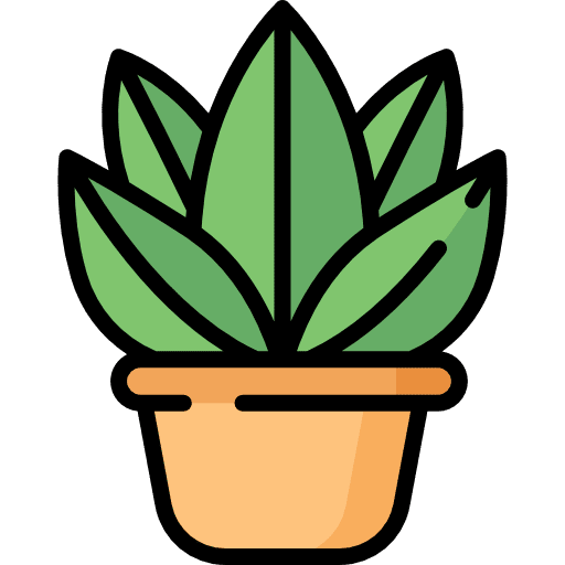 Plant pot gardening plant icon