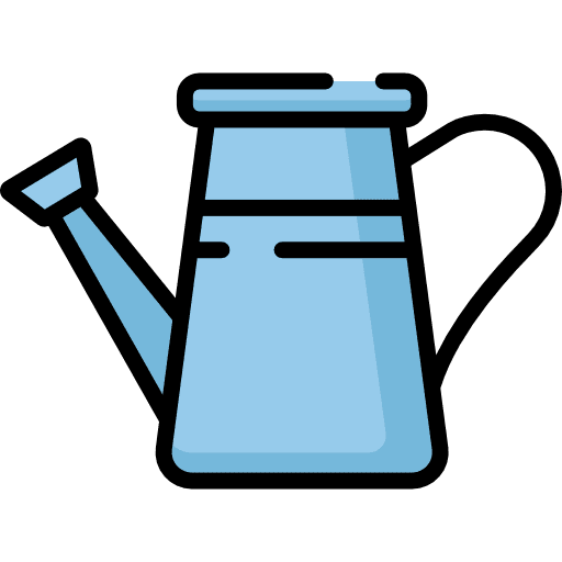 Watering can ecology and environment gardening watering icon