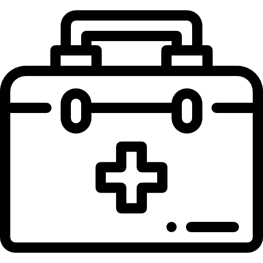 First aid kit health care healthcare and medical doctor icon First aid kit health care healthcare and medical doctor icon