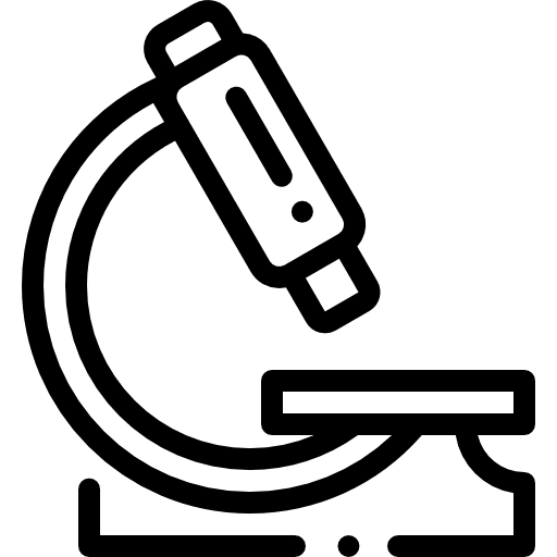 Microscope tools and utensils science education icon Microscope tools and utensils science education icon