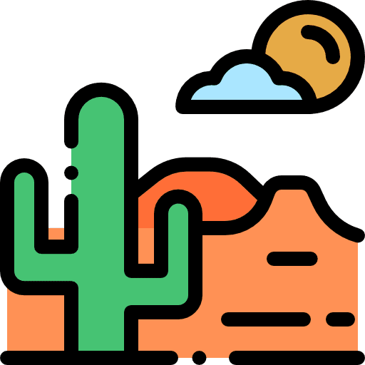 Cactus dessert cactus nature icon
