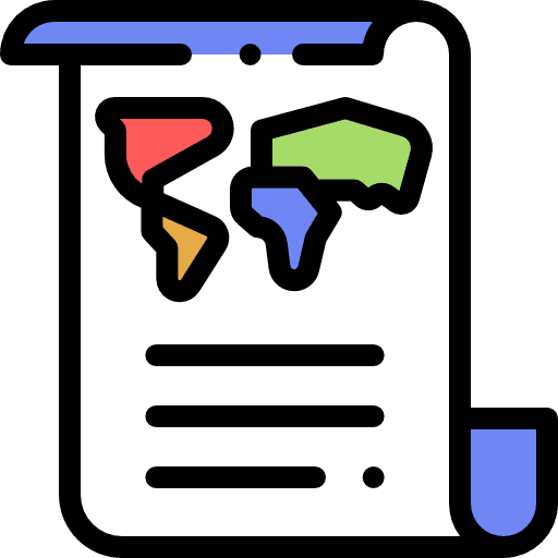 Document files and folders document archive icon