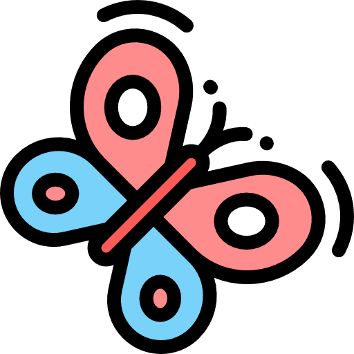 Butterfly butterfly moths insect icon