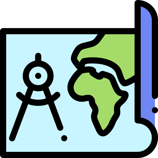 Map location maps and flags interface icon