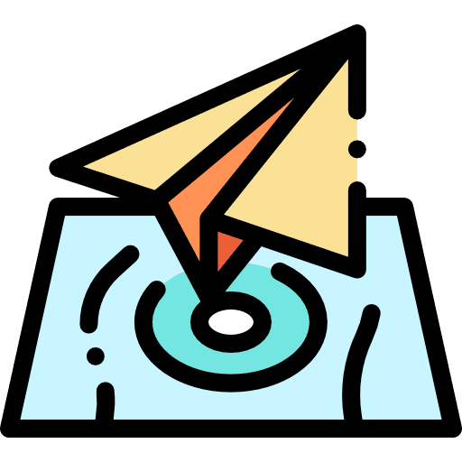 Paper plane paper plane message airplane origami icon