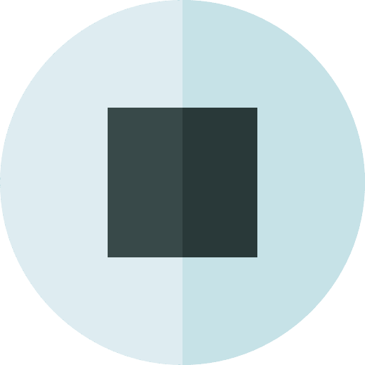 Stop multimedia option music player ui icon