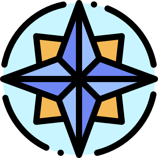 Windrose windrose shapes maps and location icon