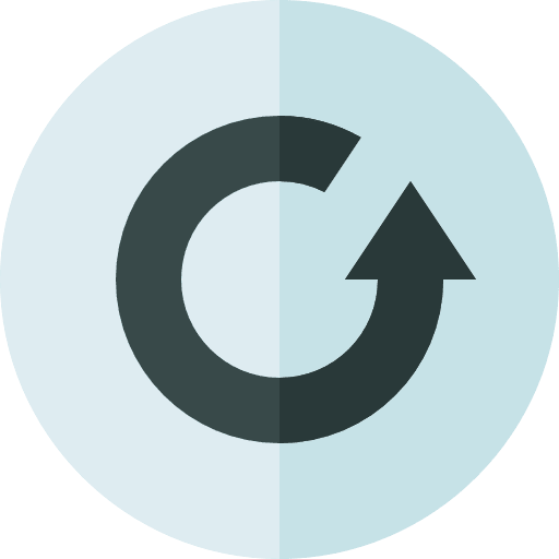 Refresh direction change reload icon Refresh direction change reload icon