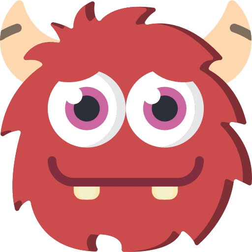 Monster miscellaneous scary terror icon