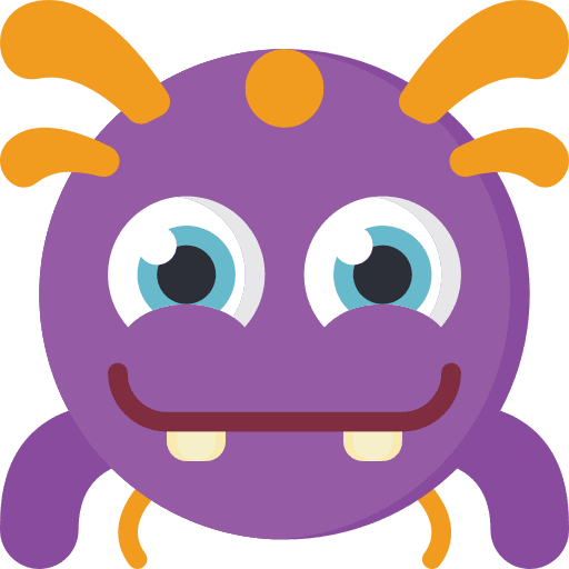 Monster avatar scary miscellaneous icon