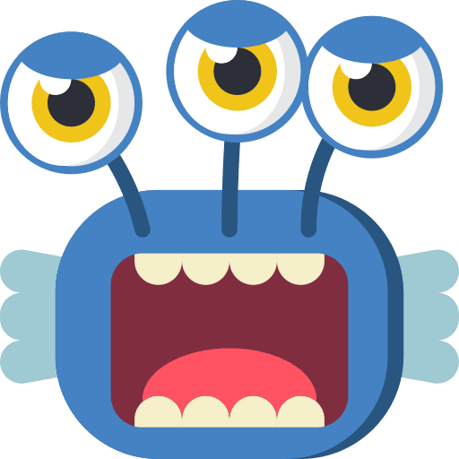 Monster monster miscellaneous fear icon