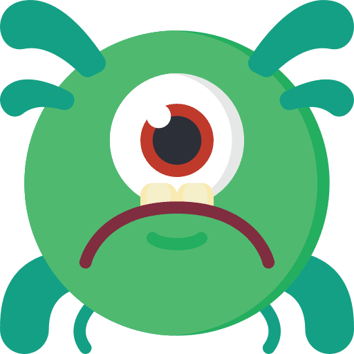 Cyclops terror cyclops halloween icon