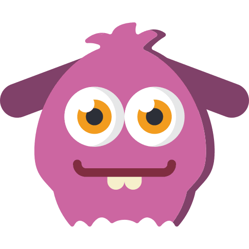 Monster halloween monster scary icon